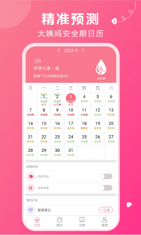 姨妈助手软件下载