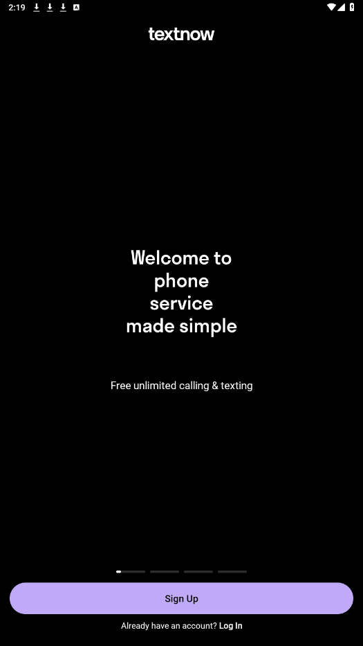 TextNow app